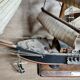 Old boat model