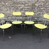 Yellow formica chairs