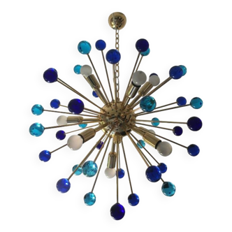 Italian murano glass chandelier
