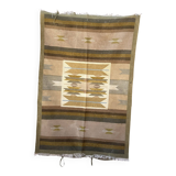 Green Moroccan carpet - 117 x 174 cm