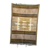 Green Moroccan carpet - 117 x 174 cm