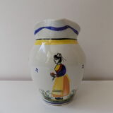 Carafe faïence Henriot Quimper numérotée