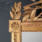 Important gilded wooden mirror, Louis XV period – 1768