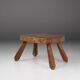 Mid-Century Tree Trunk Coffee Table, France, 1910s