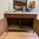 Marble top sideboard