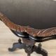 Antique Coffee Table with Oval Top