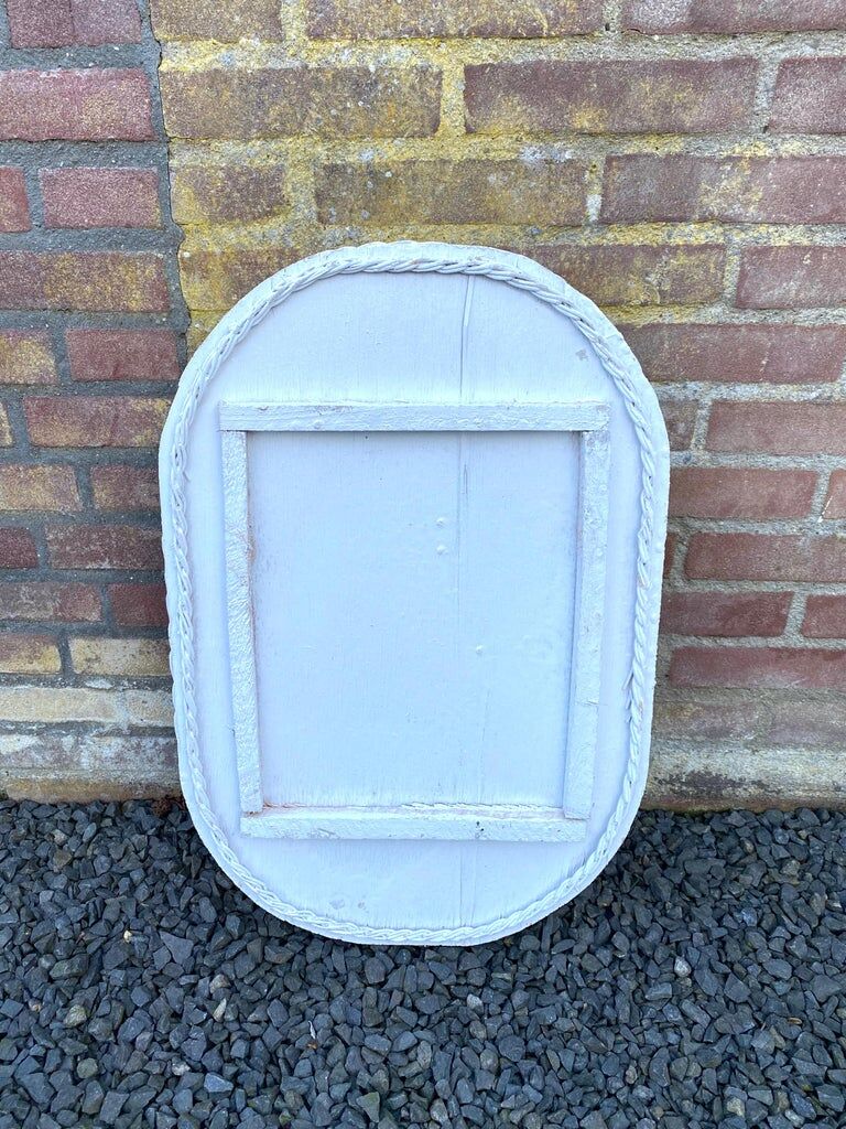 Wicker elephant side table