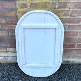 Wicker elephant side table