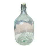 Bonbonne en verre transparente