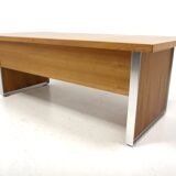 Scandinavian walnut desk, Karl Erik Ekselius, JOC, Vetlanda, Sweden, 1950