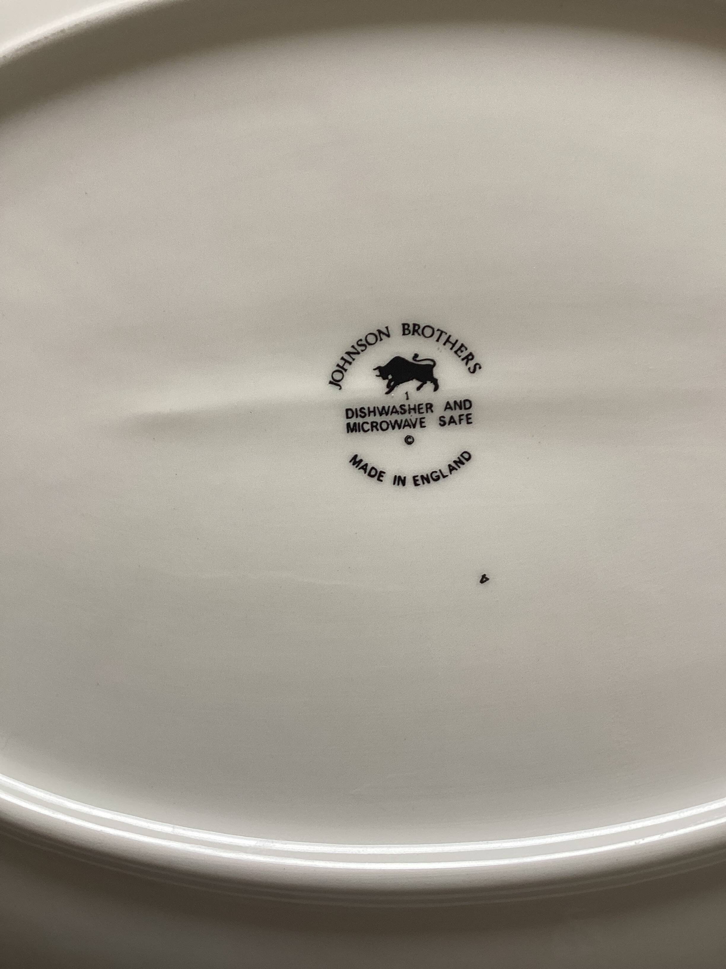Octagonal serving dish Johnson Brothers dimensions: length - 34cm -