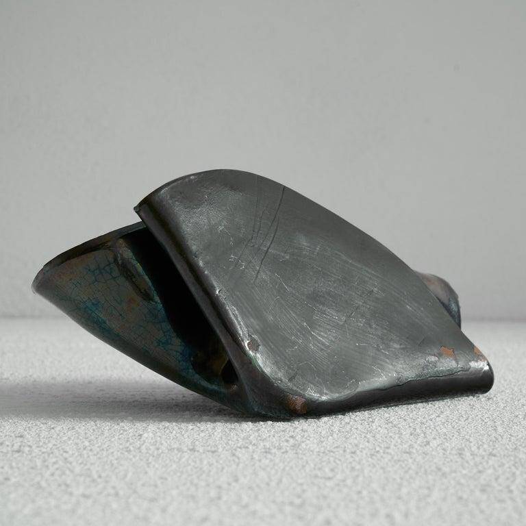 Candle holder Studio Pli metal Freeform