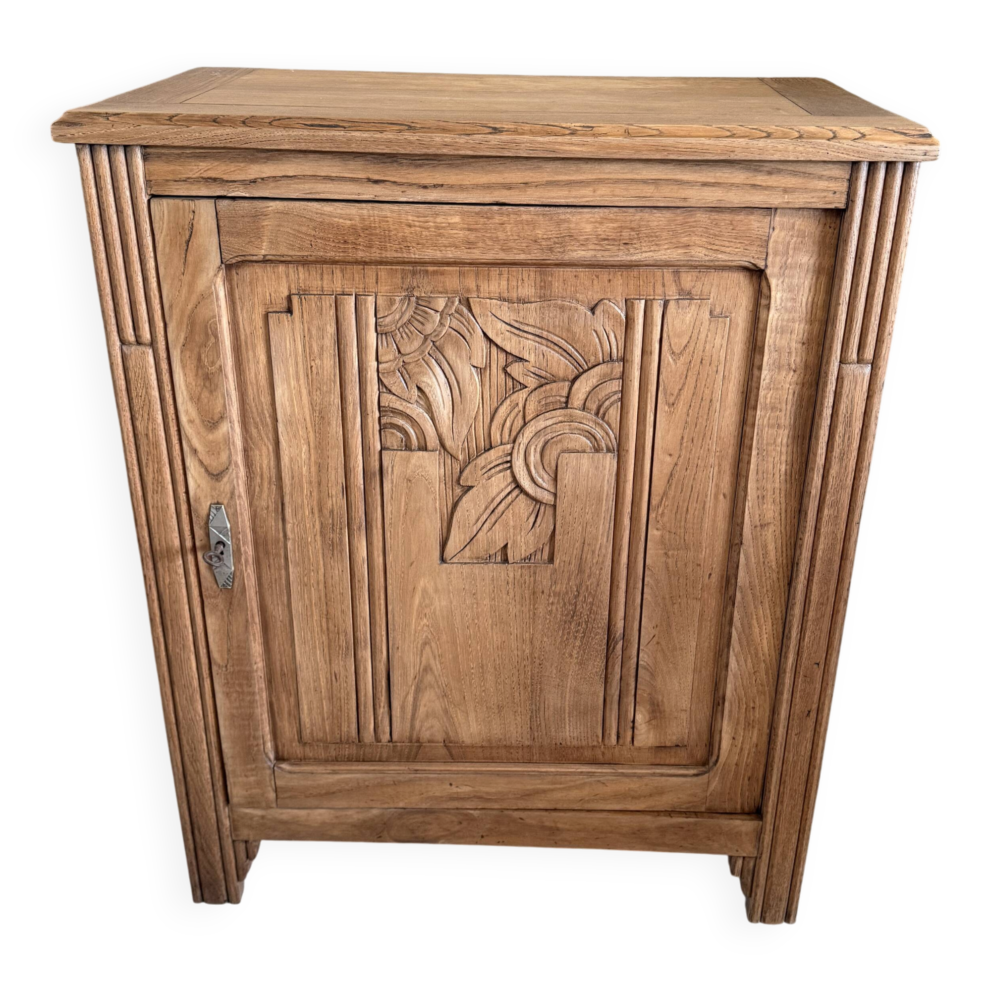 Buffet art deco en chêne