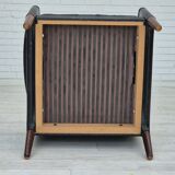 Années 1960, design danois de Kurt Østervig, chaise longue modèle 55, cuir, palissandre, originale.