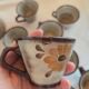 Vintage coffee service in stoneware from Soufflenheim - 20 pieces