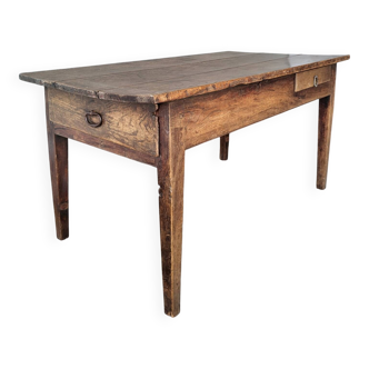 Authentic very old farmhouse table in good condition.