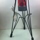 Rare tripod reading lamp Eiffel vintage design 50s/60s