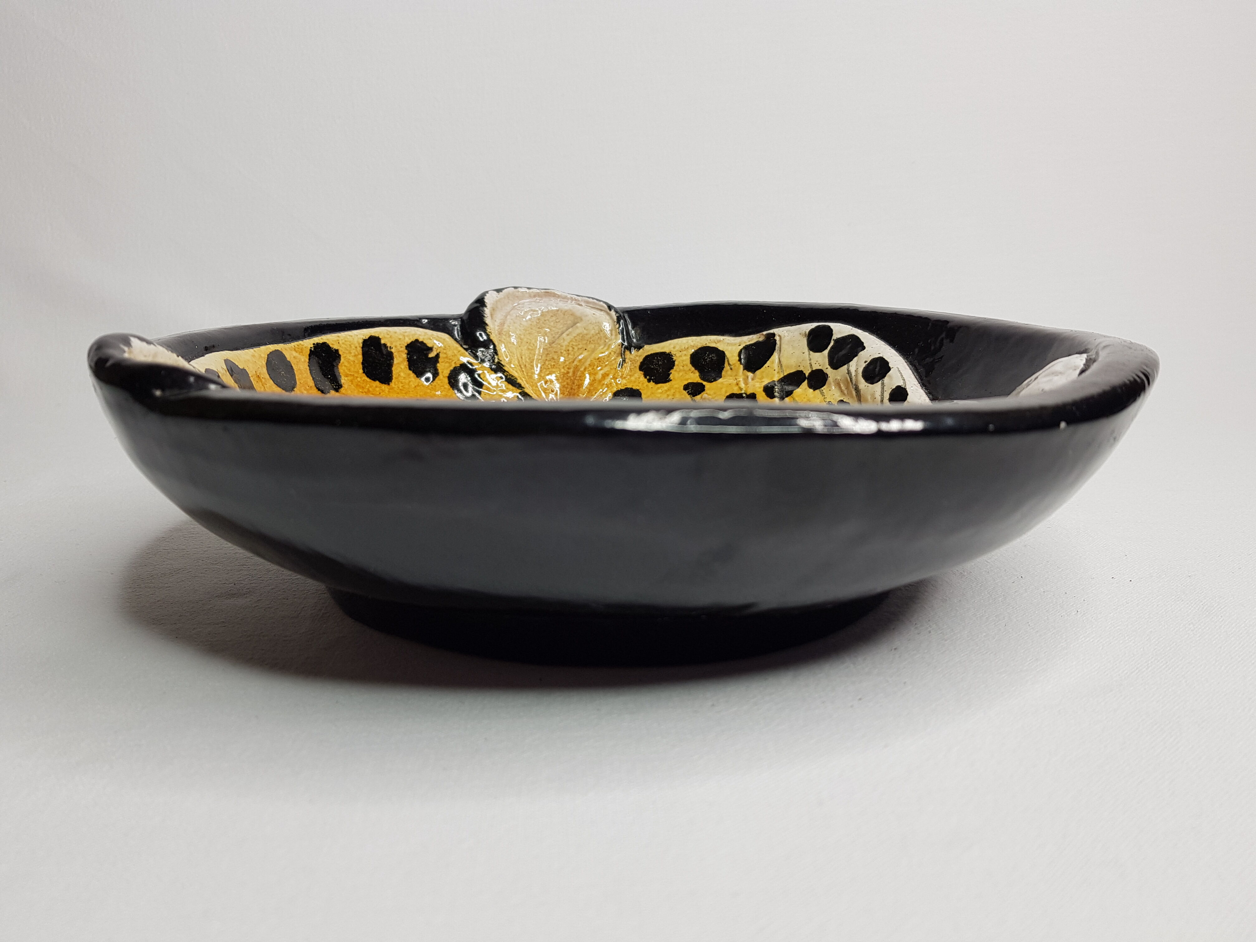 "panther" trinket bowl Italy, 24 cm