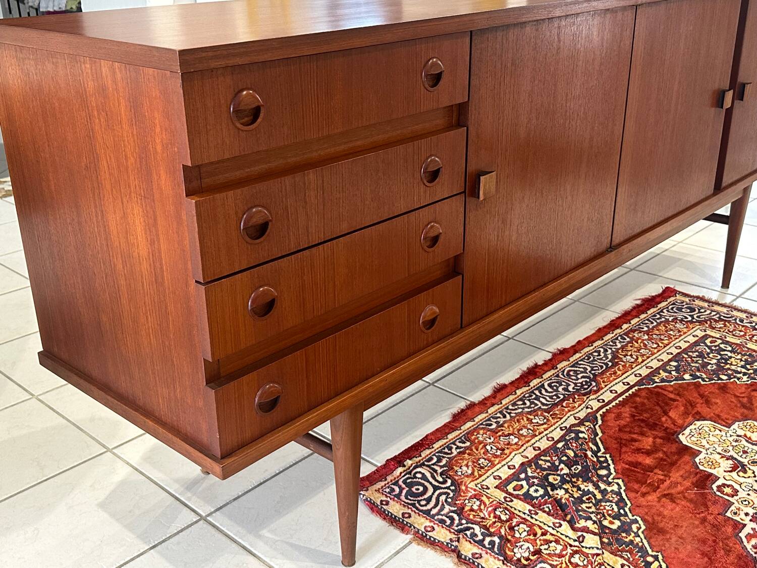Scandinavian teak sideboard, 1960s