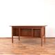 Mid-Century Danish Freestanding Teak Desk, 1960s