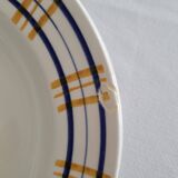 4 deep plates Poitou model from Sarreguemines