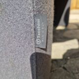 Fauteuil, chauffeuse design Italien Tacchini Labanca