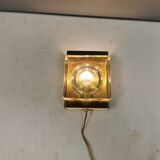 Very rare maritime wall lamp made by Danish Vitrika in the 1960s
