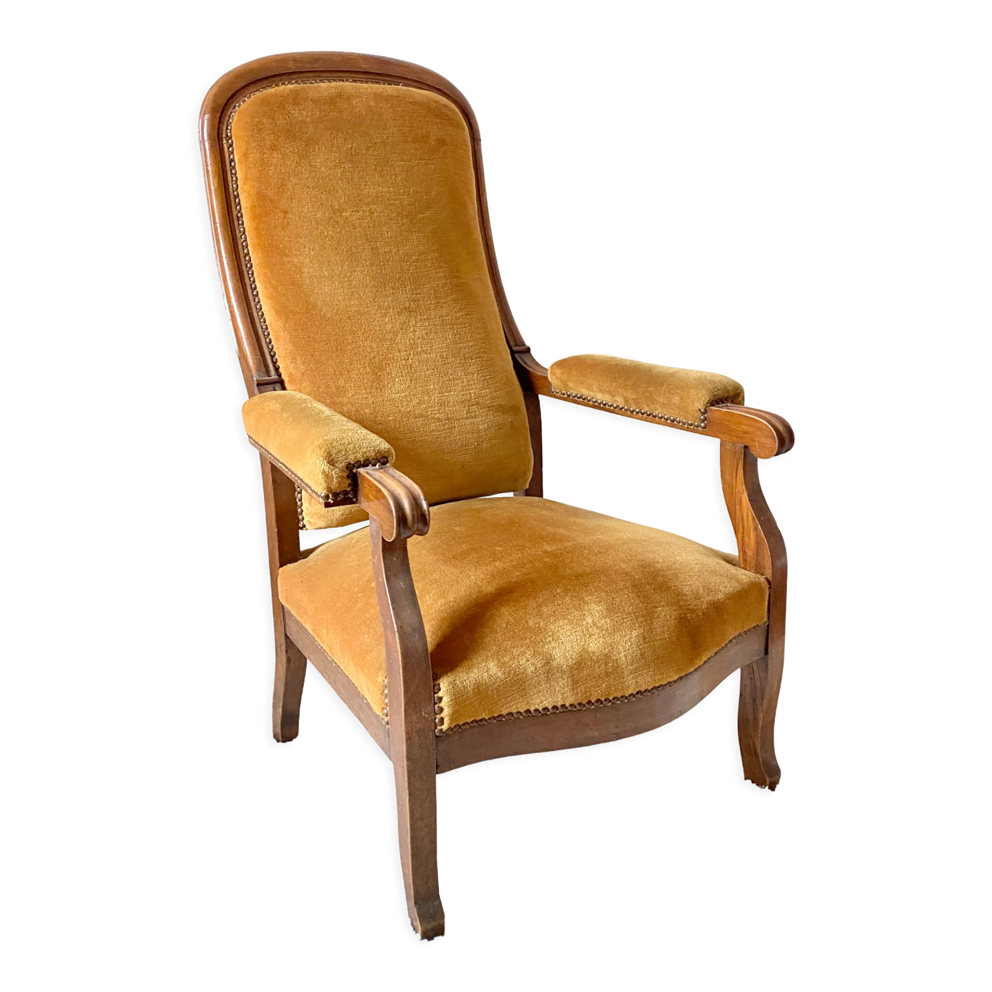 Antique Voltaire armchair