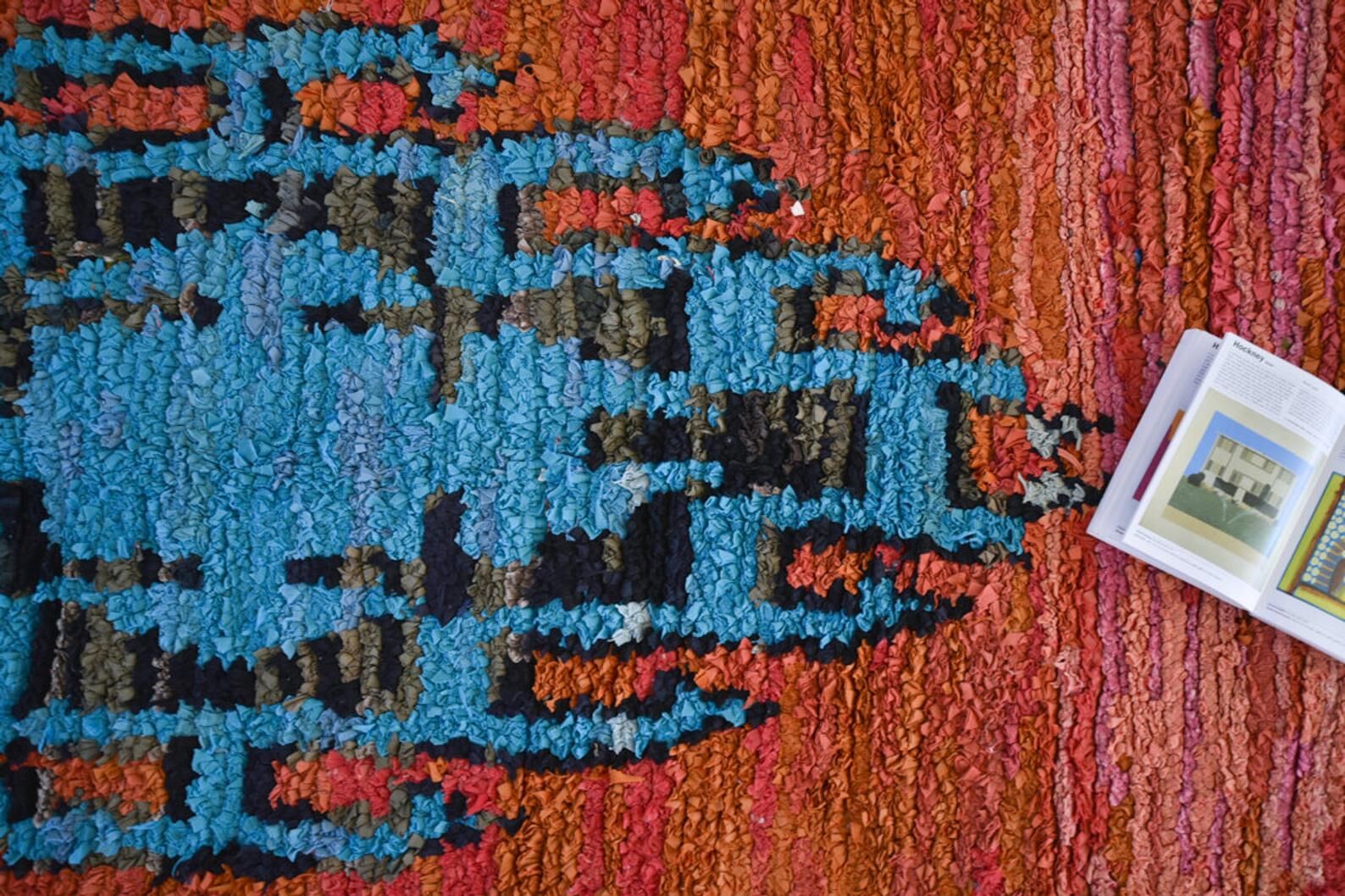 Carpet boucerouite 332x115cm