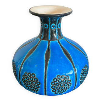 Longwy art deco vase