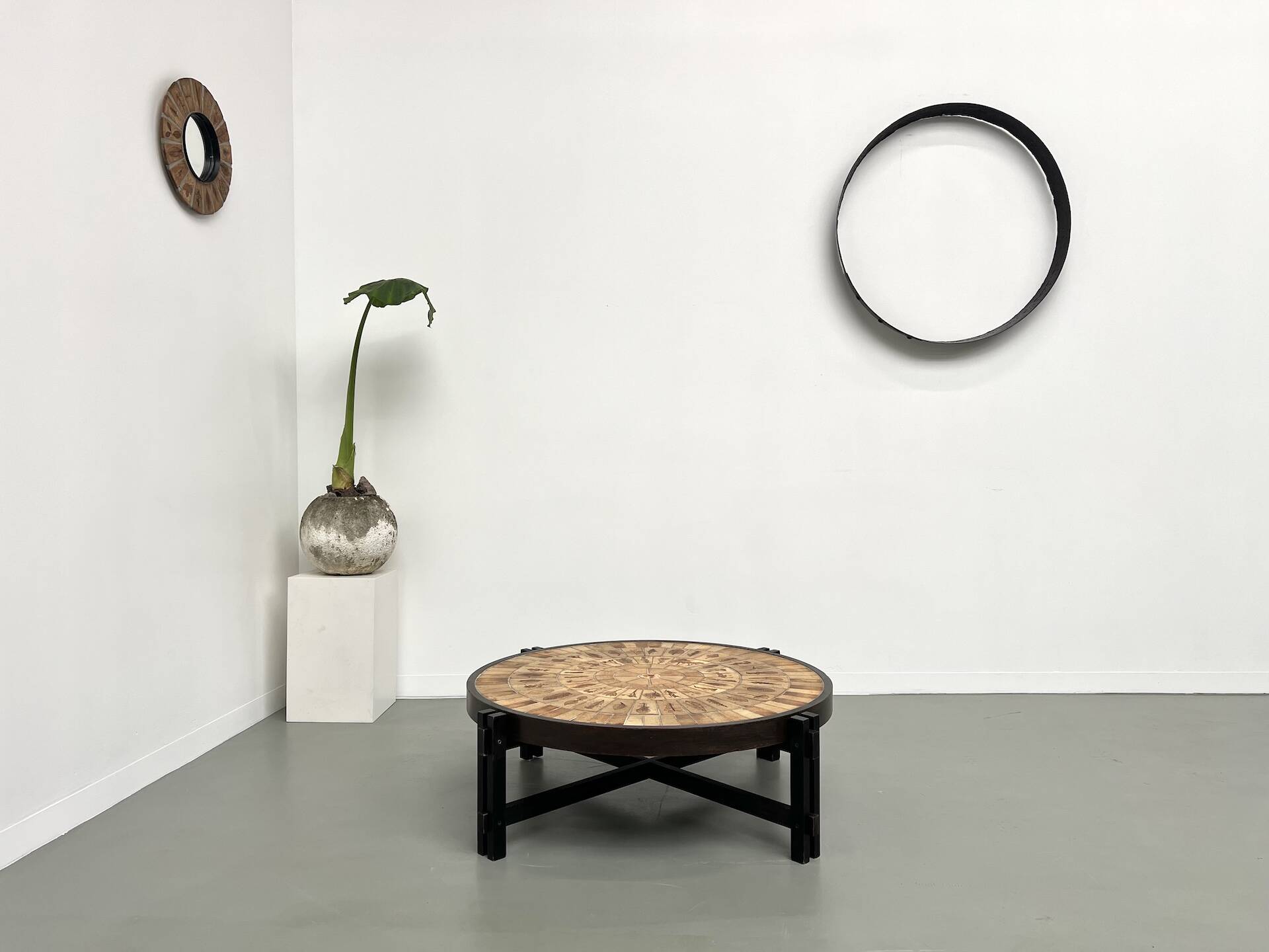 "Les Herbiers" coffee table by Roger Capron