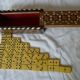 Antique Box of 28 Dominoes in Vintage Syrian Marquetry