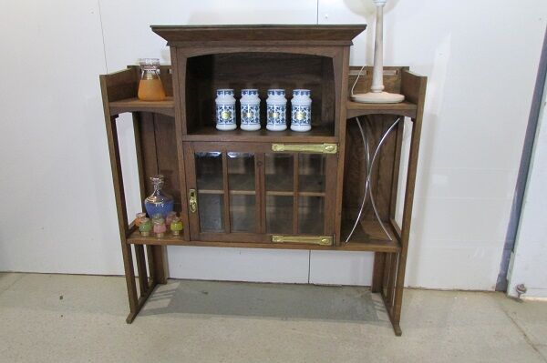 Converted Art Nouveau buffet top