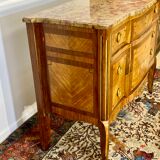 Commode Transition pink marble top Breche d'Aleppo