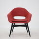 1960s Miroslav Navratil Fiberglass Shell Lounge Chair, Czechoslovakia