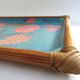 Bamboo and fiberglass tray