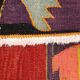 5x8 Red & Yellow Handmade Turkish Kilim Rug, 155x245Cm