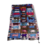 Carpet boucherouite Moroccan 210x140cm