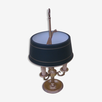 Lampe de bureau type bouillotte de style empire