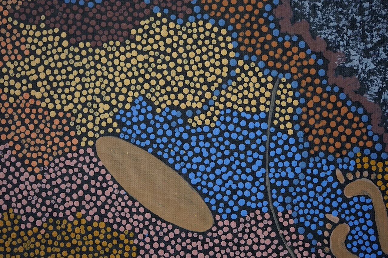Artwork by Gabriella Possum Nungurrayi