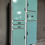 Green Formica cupboard or sideboard - 1960s