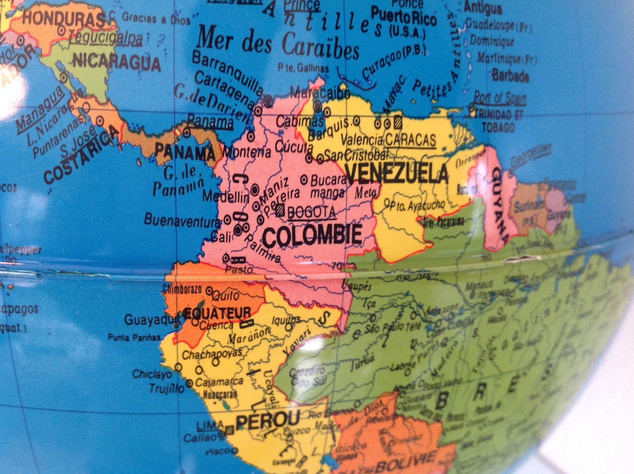 Light earth globe tripod 50/60