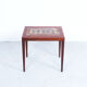 Rosewood Side Table with Baca Tiles by Severin Hansen for Haslev Møbelsnedkeri, 1960s