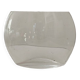 Crystal vase.