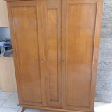 Wardrobe vintage Scandinavian compass feet