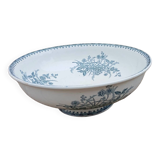 Salad bowl on iron earth pedestal Sté Amandinoise, Margot model