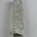 60s 70s wall lamp mirror light Germany Ice Glass Space Age Design
