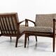Vintage scandinavian armchairs, Denmark, 60s, Set Of 2