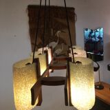 Scandinavian 6-light chandelier