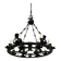 Wrought Iron Chandelier, 12 Lights, Gothic Style, French Work, circa 1